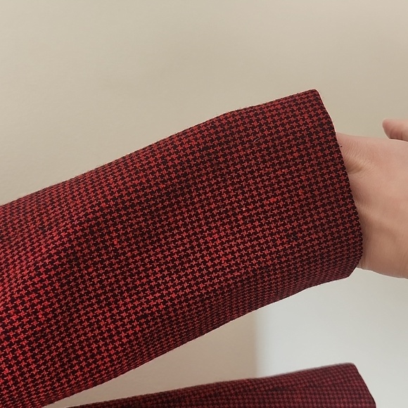 Pendleton made in USA blazer trouser and skirt set, 3 in 1 set, career, red set - Picture 7 of 15